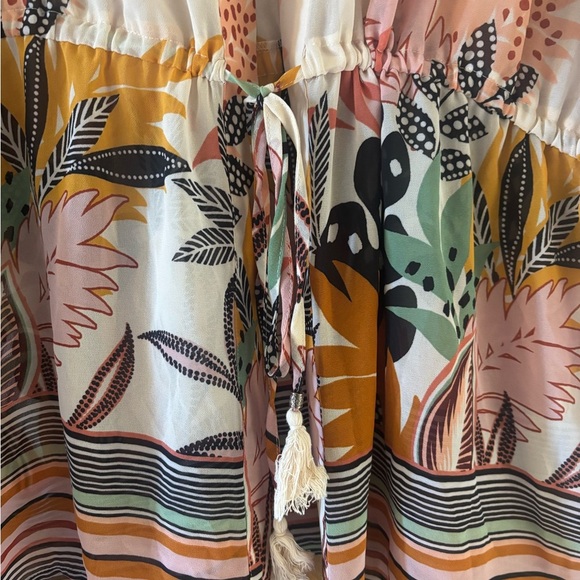 DR2 Multicolor Abstract Kimono - Picture 3 of 9